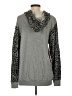 Mono b Gray Long Sleeve Top Size S - photo 2