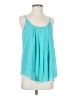 JJ Perfection 100% Polyester Teal Sleeveless Blouse Size S - photo 1