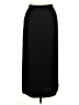 Casual Corner Solid Black Formal Skirt Size 14 - photo 1
