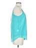JJ Perfection 100% Polyester Teal Sleeveless Blouse Size S - photo 4