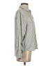 Splendid 100% Viscose Stripes Gray Long Sleeve Button-Down Shirt Size XS - photo 4