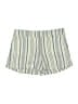 Ann Taylor LOFT 100% Linen Stripes Blue Shorts Size M - photo 1