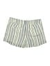 Ann Taylor LOFT 100% Linen Stripes Blue Shorts Size M - photo 2