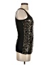 The Limited 100% Polyester Gold Sleeveless Top Size XS - photo 4