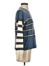 Derek Lam 10 Crosby Stripes Blue Wool Pullover Sweater Size S - photo 4
