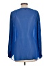 Vince Camuto 100% Polyester Blue Long Sleeve Blouse Size L - photo 2