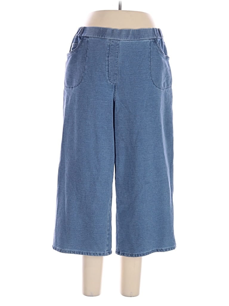 Pre-owned Quacker Factory Jeans In Blue