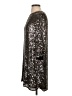 Parker 100% Silk Stars Silver Cocktail Dress Size S - photo 5