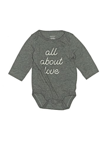 Jumping Beans Long Sleeve Onesie (view 1)