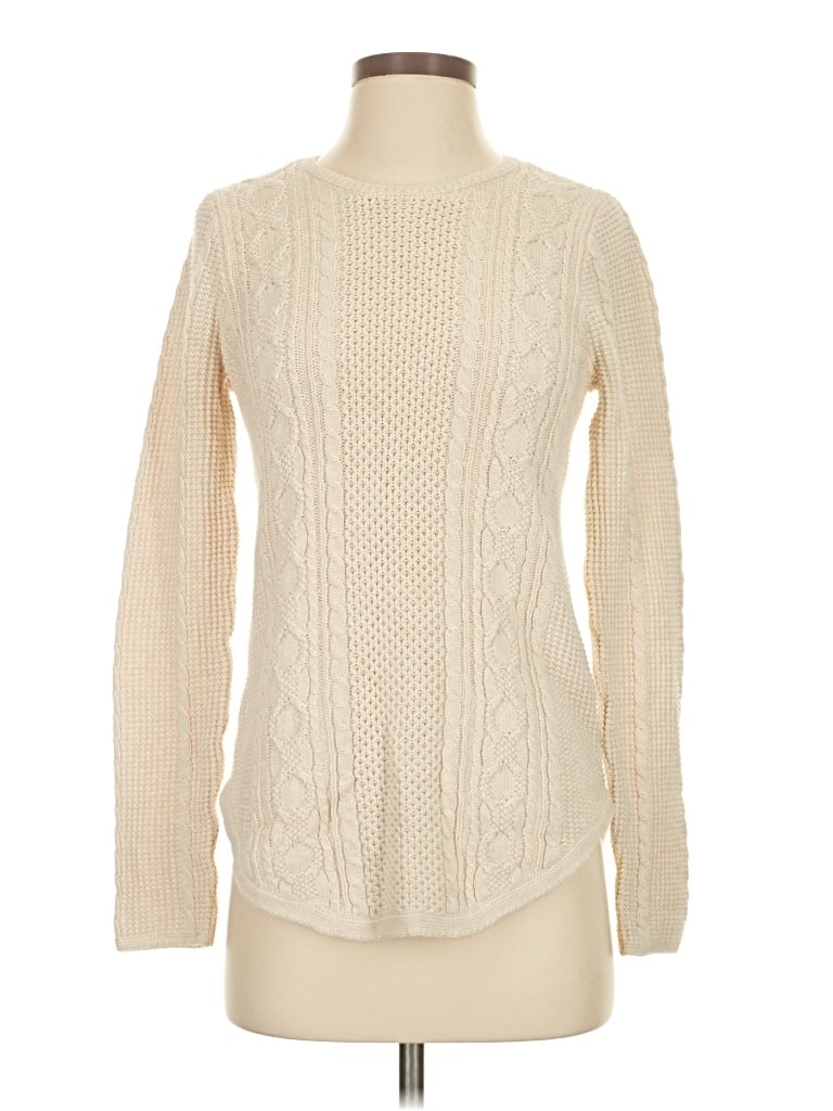 Pre-owned Eight Eight Eight Pullover Sweater In White