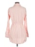 Sanctuary 100% Cotton Stripes Pink Long Sleeve Button-Down Shirt Size M - photo 2