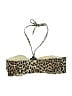 H&M Animal Print Gold Swimsuit Top Size 14 - photo 2