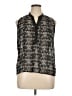 Dots Black Sleeveless Blouse Size XL - photo 1