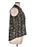 Dots Black Sleeveless Blouse Size XL - photo 4