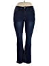 Unbranded Hearts Blue Jeans Size XL - photo 1