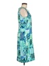 SOHO Apparel Ltd Graphic Teal Cocktail Dress Size 8 - photo 4