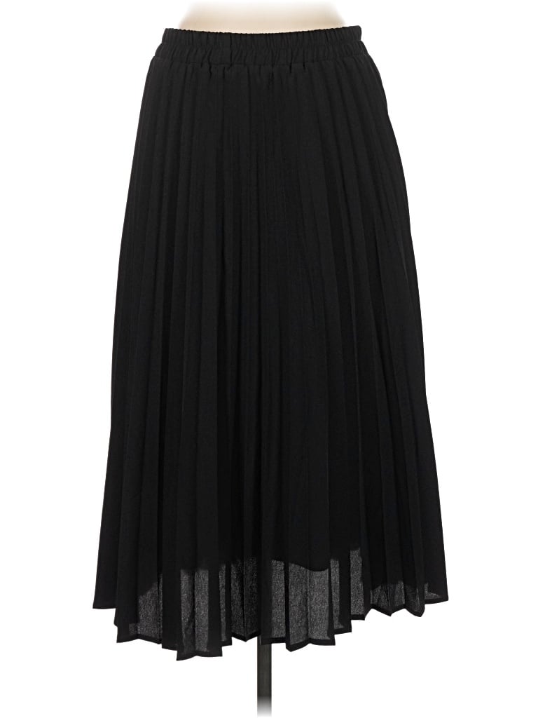 Pre-owned Chartou Formal Skirt In Black