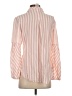 Chico's 100% Lyocell Stripes Pink Long Sleeve Blouse Size Sm (0) - photo 2