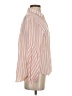 Chico's 100% Lyocell Stripes Pink Long Sleeve Blouse Size Sm (0) - photo 4