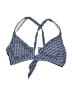 Unbranded Print Blue Swimsuit Top Size S (estimated) - photo 1