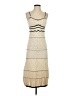 Commense Chevron-herringbone Ivory Cocktail Dress Size XS - photo 1