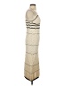 Commense Chevron-herringbone Ivory Cocktail Dress Size XS - photo 4