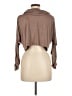 Mable Brown Long Sleeve Blouse Size M - photo 2