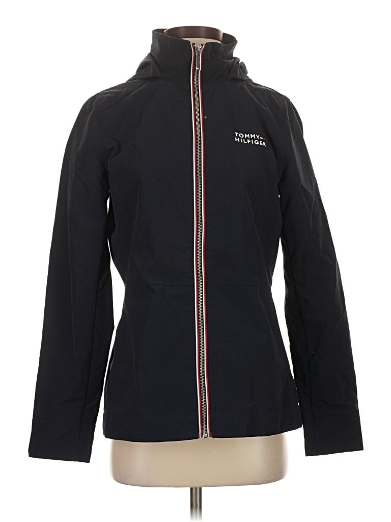 Pre-owned Tommy Hilfiger Jacket In Black