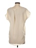 Japna 100% Polyester Ivory Short Sleeve Blouse Size XS - photo 2