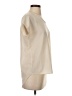 Japna 100% Polyester Ivory Short Sleeve Blouse Size XS - photo 4