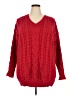Unbranded 100% Polyester Red Pullover Sweater Size XXL - photo 1