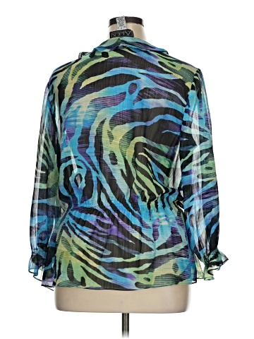 Alex Evenings 3/4 Sleeve Blouse (view 2)