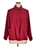 Chico's Burgundy Long Sleeve Button-Down Shirt Size XL (3) - photo 1