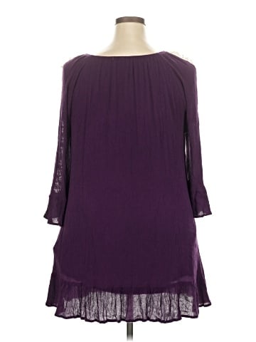 Indigo Soul 3/4 Sleeve Blouse (view 2)