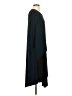 Sun Kim Solid Black Casual Dress Size XS - photo 4