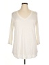 Paolino Ivory 3/4 Sleeve Top Size XL (estimated) - photo 1