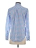 Vineyard Vines 100% Cotton Checkered-gingham Blue Long Sleeve Button-Down Shirt Size 4 - photo 2