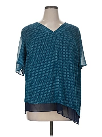 Stylus Short Sleeve Blouse (view 1)