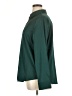 Maison d' Amelie Solid Green Long Sleeve Blouse Size XL - photo 5