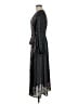 Max Studio 100% Polyester Paisley Black Casual Dress Size M - photo 5