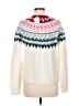 Marine Layer Argyle White Pullover Sweater Size M - photo 2