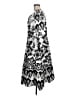 Chico's Paisley Silver Casual Dress Size Med (1) - photo 5