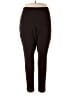 Hue Solid Brown Active Pants Size 3X - photo 1