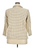 Studio Works 100% Cotton Houndstooth Ivory Blazer Size 2X - photo 2
