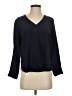 J.Crew 100% Silk Blue 3/4 Sleeve Silk Top Size 2 (petite) - photo 1