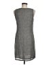 Old Navy 100% Polyester Tweed Gray Casual Dress Size 6 - photo 2