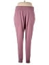 Active by Old Navy Solid Purple Casual Pants Size L (tall) - photo 1