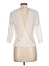 Unbranded Ivory 3/4 Sleeve Blouse Size L (estimated) - photo 2