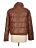 Sebby 100% Polyurethane Solid Brown Jacket Size L - photo 2