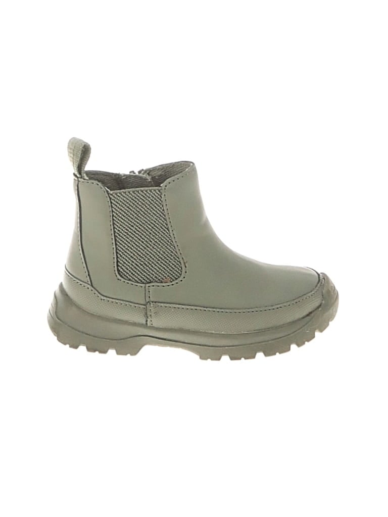 Pre-owned Zara Kids' Boots In Green